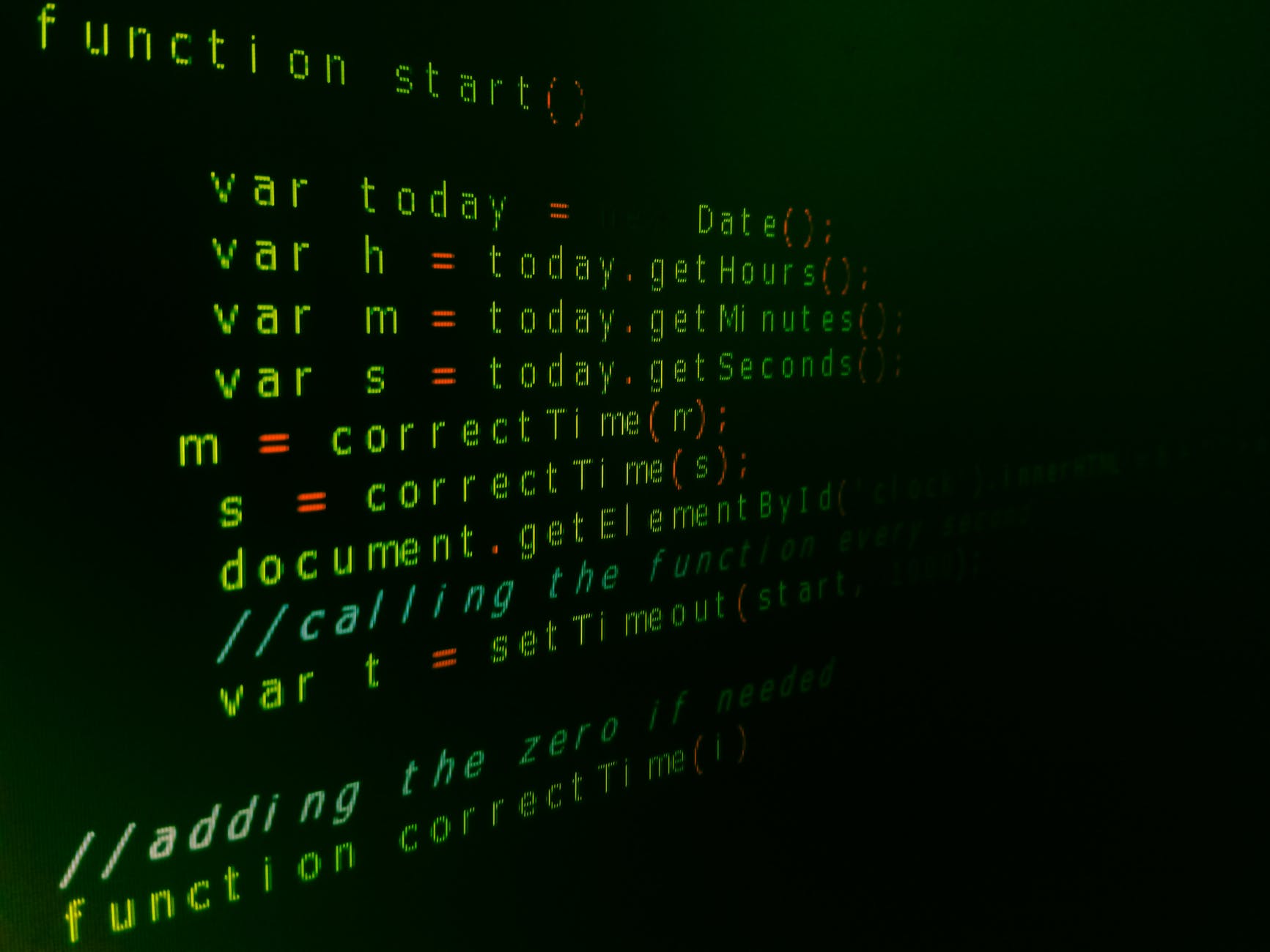 computer program language text